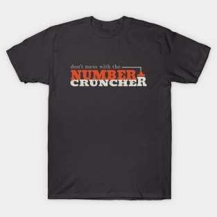 Funny Accounting Number Cruncher T-Shirt